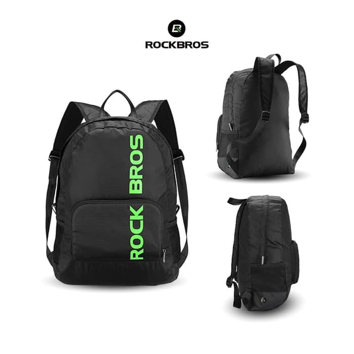 Ransel / Tas Lipat Sepeda Travel - Rockbros H10 Backpack Foldable