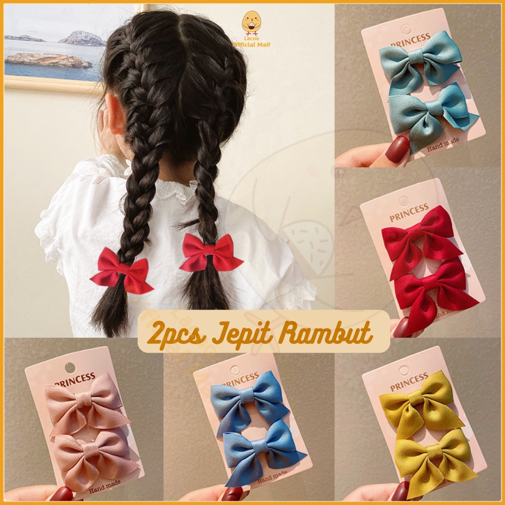 Lacoo 2in1Jepit rambut anak non-slip Jepitan rambut anak Hair clip anak