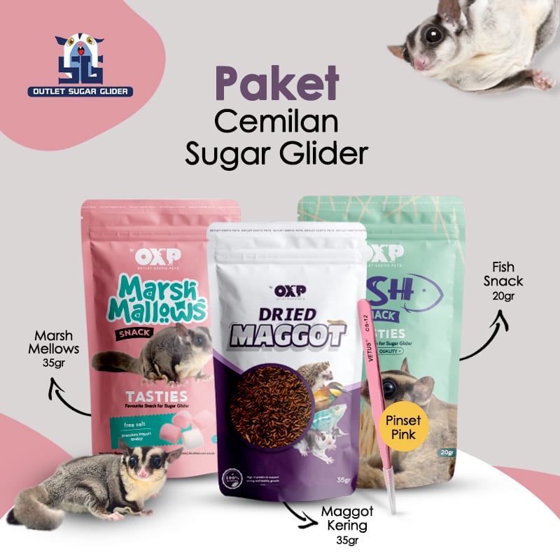 PROMO 4 - PAKET CEMILAN SUGAR GLIDER