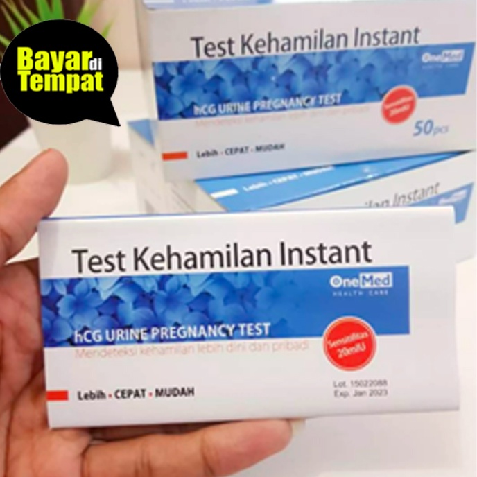 Test pack kehamilan /Tes hamil /Tespek TES KEHAMILAN INSTAN ONEMED /  TES PEK