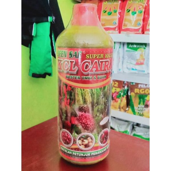 kcl cair beensae booster umbi  dan buah kalium super