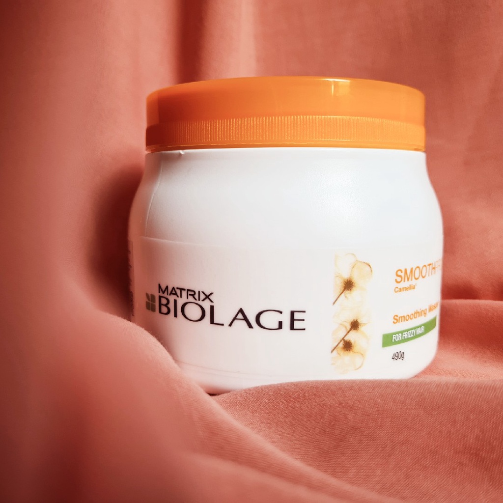 MATRIX Biolage Smoothproof Hair Mask - Masker Nutrisi Perawatan Pelembut Rambut Kering Kusut Mengembang 500 ml