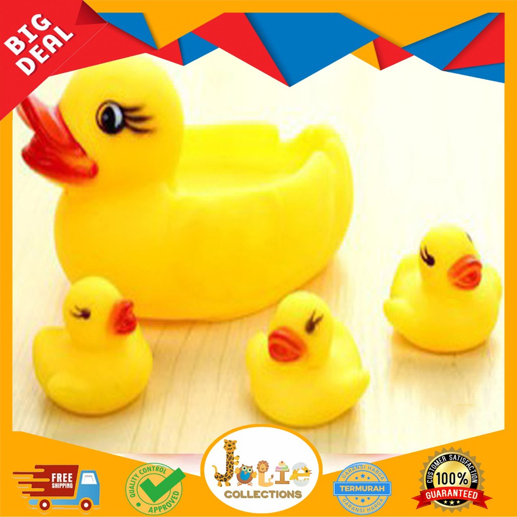 JOLIECOLLECTIONS MAINAN MANDI BAYI BEBEK KARET NYIT NYIT JOLIECOLLECTIONS MAINAN MANDI BAYI BEBEK KARET NYIT NYIT