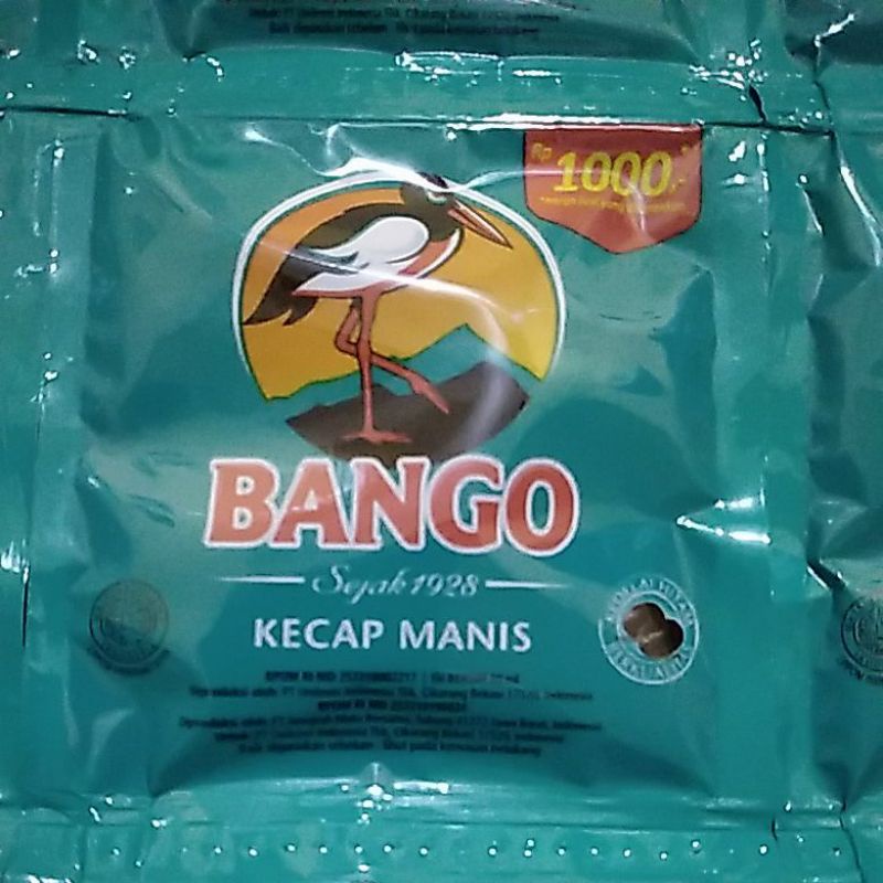 Kecap bango 12 sachet x 20ml ( 1 renceng )