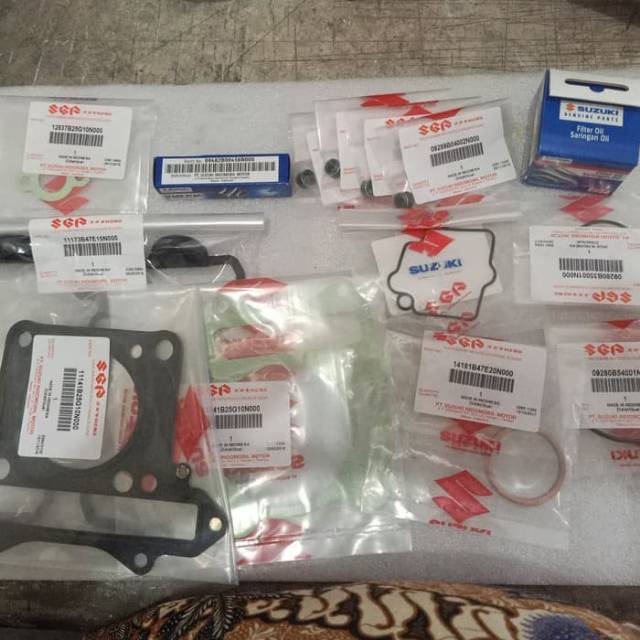 PACKING PAKING SET TOP SET SATRIA FU150 PAKET SERVICE BESAR ORI SGP