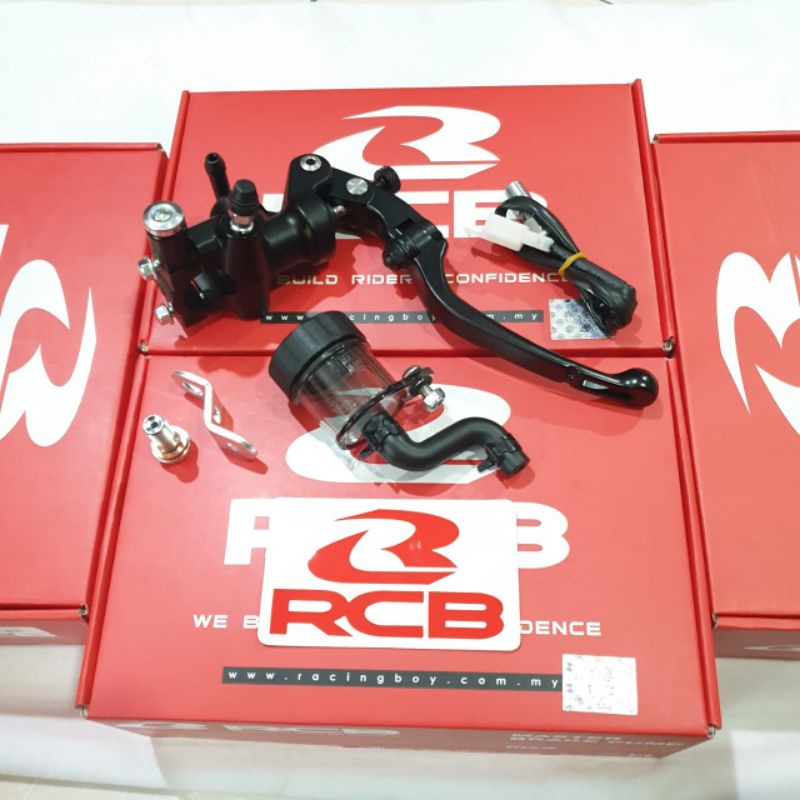 MASTER REM KANAN RCB RACING BOY RADIAL ORIGINAL S1 SERIES 14MM UNIVERSAL