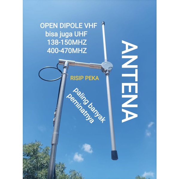 Antena Open Dipole VHF/UHF