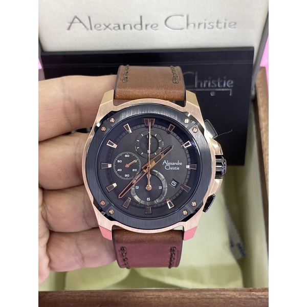 alexandre christie 6595mc pria black rosegold