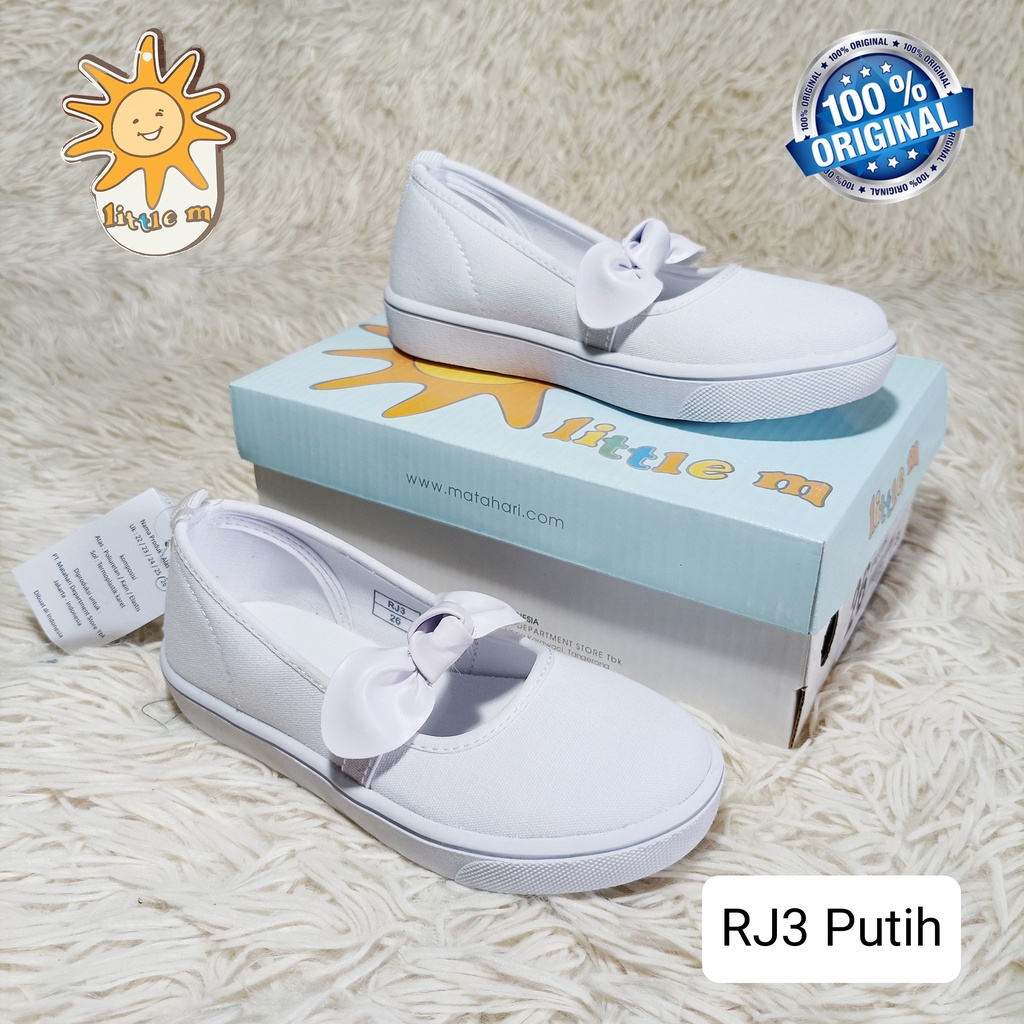 Sepatu Bayi Little M RJ3 Putih Original