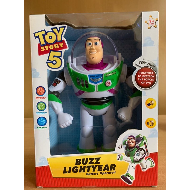 Mainan Anak Robot Toys Story 5 Buzzy Light Year - sheriff Woody
