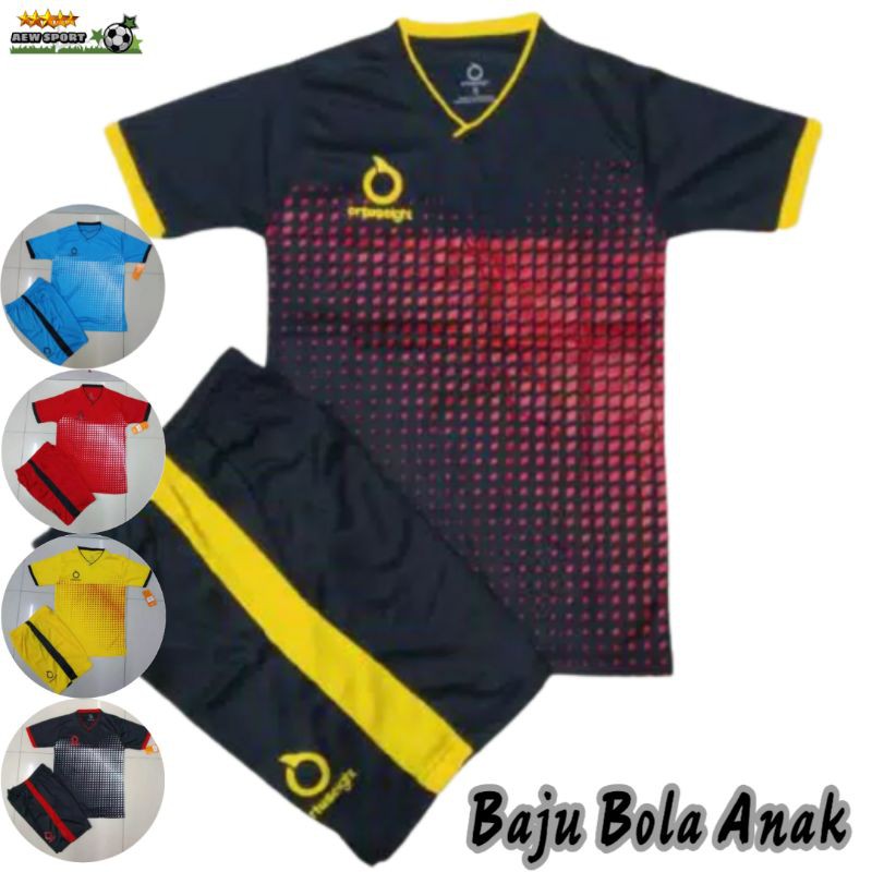 [TERLARIS] Baju Futsal Anak SD SMP - Baju Bola Anak Terbaru OR 01