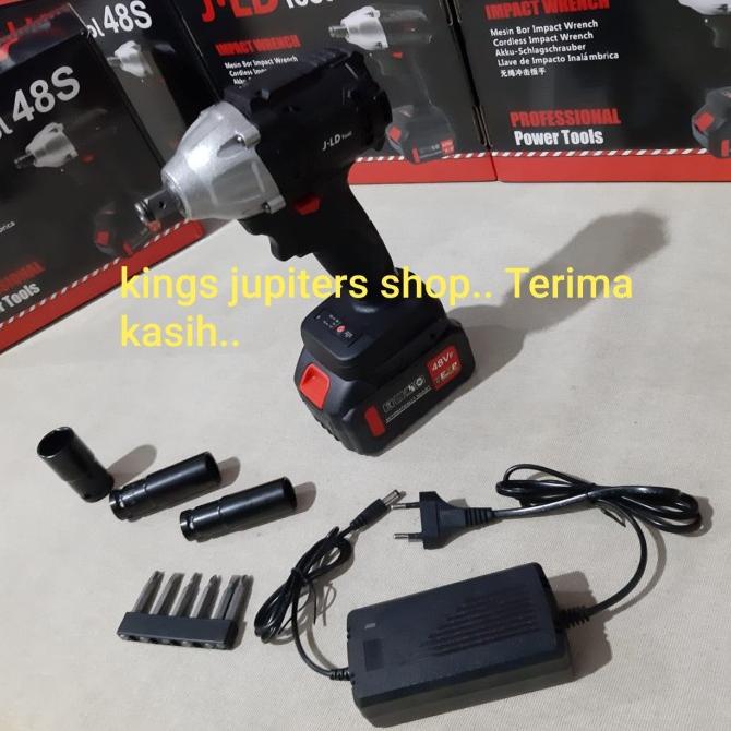 Pahe Jld Cordless Buka Tutup Baut Impek Impact Wrench 48Volt 48S Jld Termurah