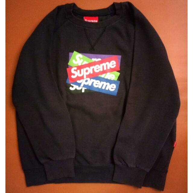 SUPREME CREWNECK / SECOND ORIGINAL