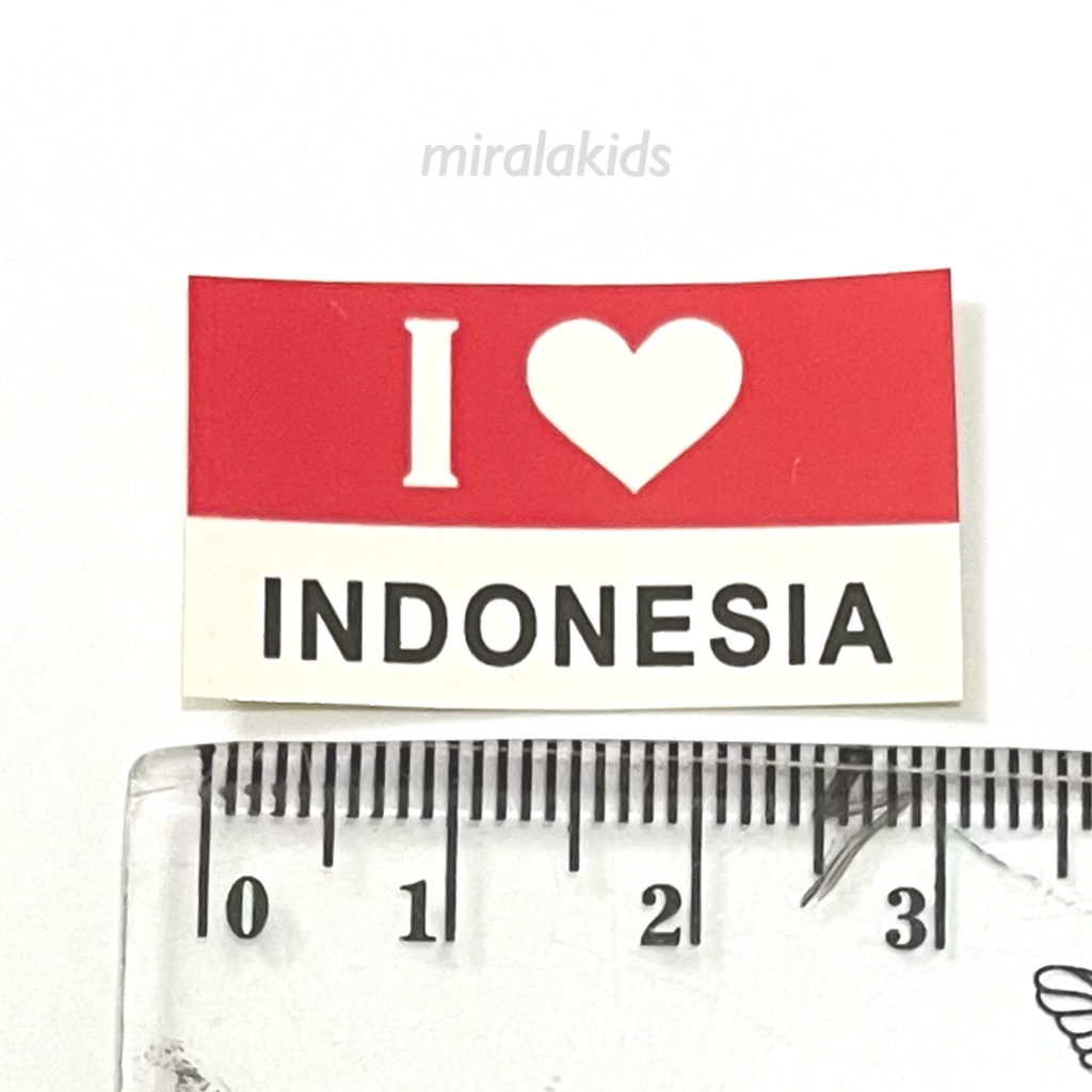 Stiker Bendera Merah Putih - Atribut Kemerdekaan Indonesia Dekorasi Agustusan