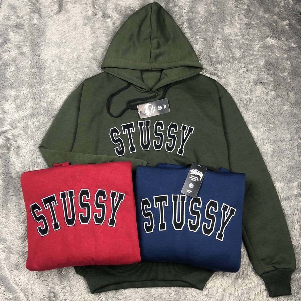 Jaket Hoodie Stussy Full Bordir Premium / Hoodie Stussy / Hoodie Distro / Jaket Stussy