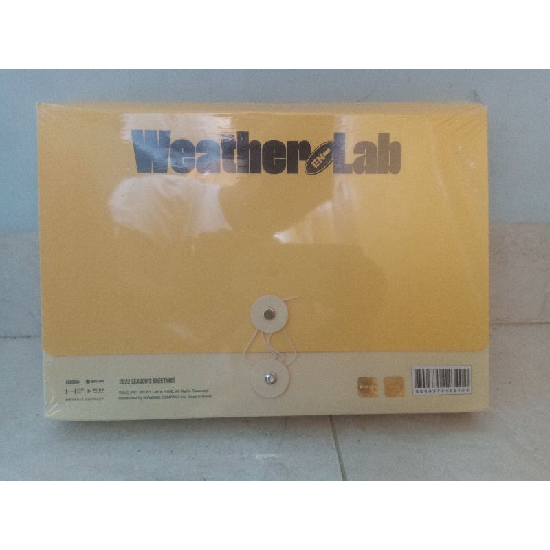 [WAJIB CO PACKING]ENHYPEN SEASON GREETING WEATHER LAB 2022 SEALED