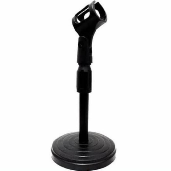 READY stand meja /stand tripod meja stand mic meja kualitas bagus besi - kaki bulat
