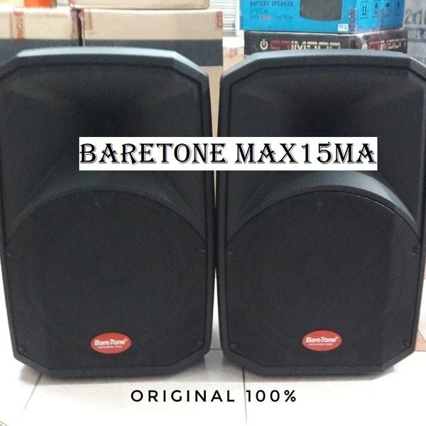 SPEAKER AKTIF BARETONE MAX15MA MAX 15 MA MAX 15MA ORIGINAL15INCH