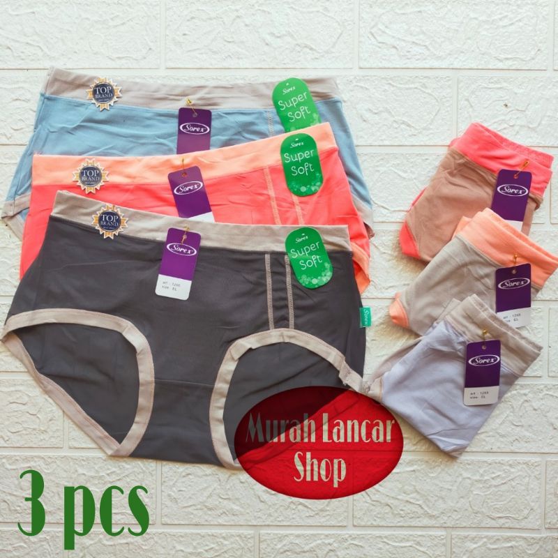 Cd Sorex Wanita 1255 Super Soft | Celana Dalam Wanita Dewasa Sorex - Toko Itsnani