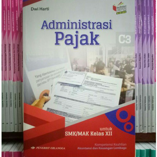 BUKU ADMINISTRASI PAJAK SMK/MAK KELAS 12 REVISI K13N ERLANGGA