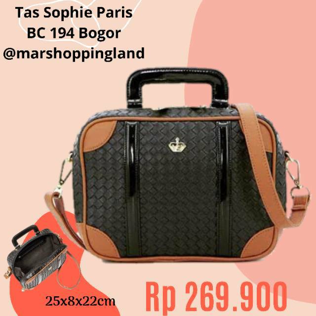 Tas Selempang Wanita Genovieue Sophie Paris T6111B5