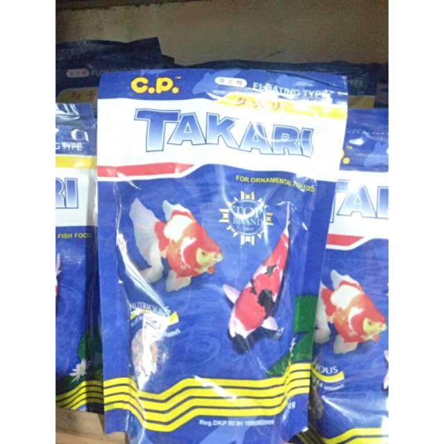TAKARI PAKAN IKAN 500gr