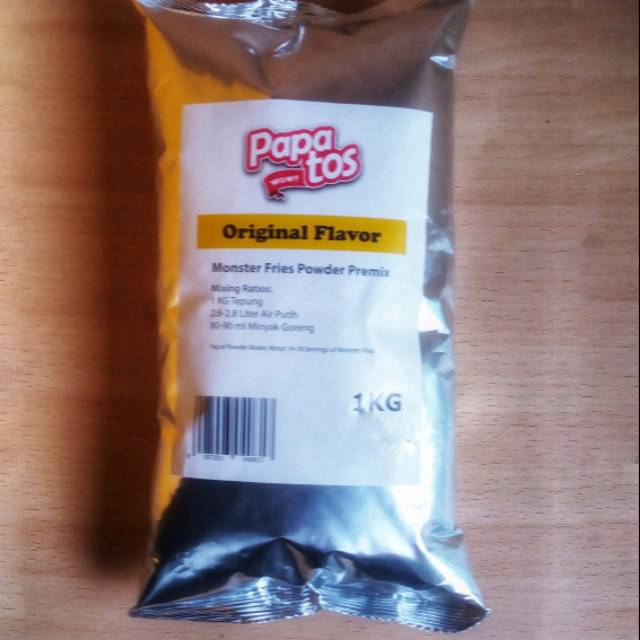 

Long Potato premix Original 1000gr