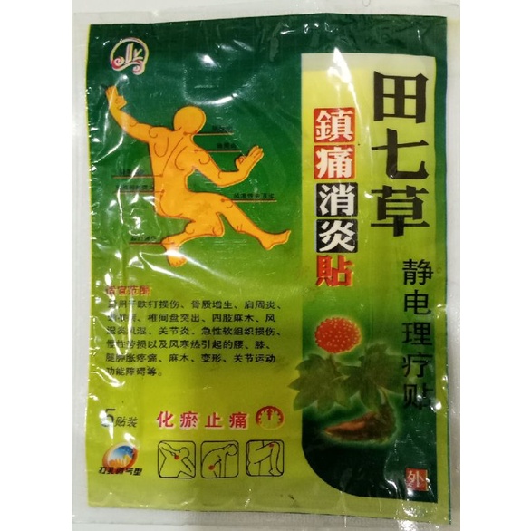 Koyo Plester Tian Qi Cao Medical Paste Hot And Cool