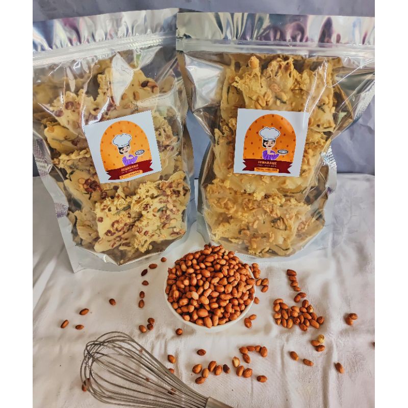 

Dewaranie Rempeyek / Peyek Kacang Tanah Super (250gr) Travel Pack