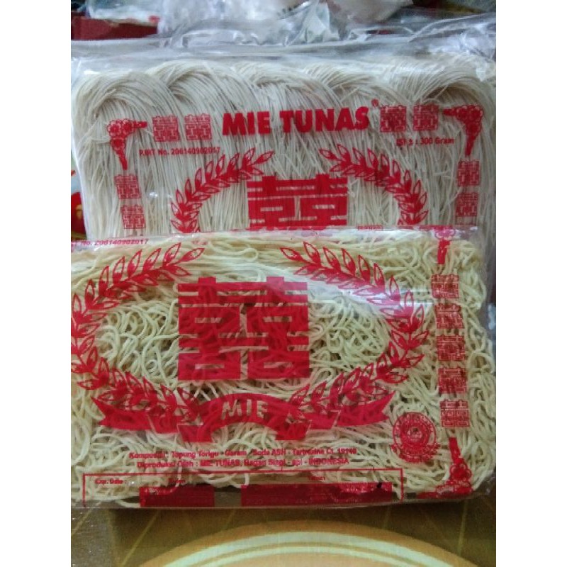 

Mie kering kecil tunas