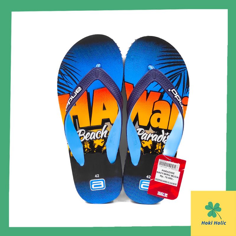 Ando Paradise - Sandal Jepit Ando Pria Dewasa Termurah Ukuran 38-42 Sandal Jepit Tahan Air dan Awet