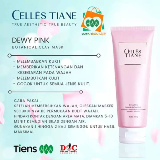 celles tiane tiens/masker tiens/ dewi pink tiens