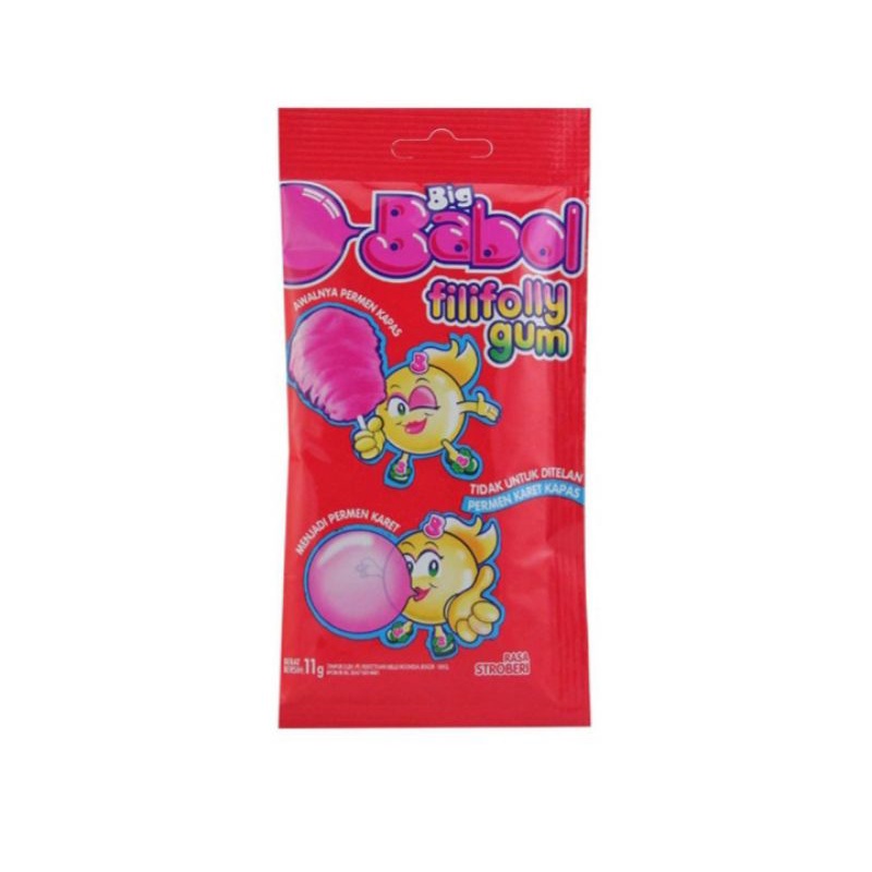 

Big Babol Filifolly Gum Stroberi 11g