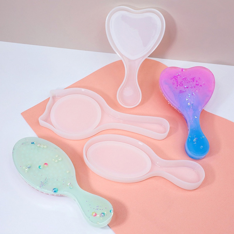 Siy Cetakan Sisir Rambut Bahan Silikon Untuk DIY Perhiasan