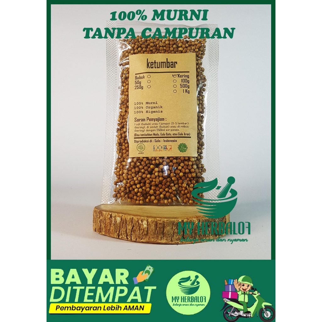 

Ketumbar Kering / Coriandrum Sativum / Murni / Jsr / Rempah / Premium Quality