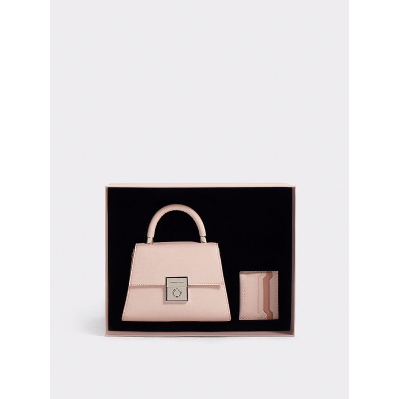 CK box set top handle bag