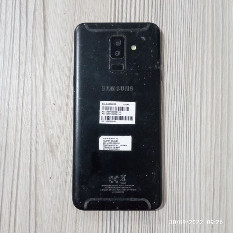 Mesin Samsung Galaxy A6 Plus SM-A605G Normal