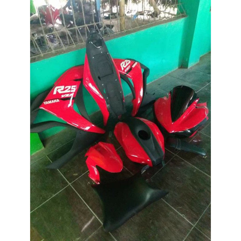 Full set body vairing new vixion lighthing advance model costum r25