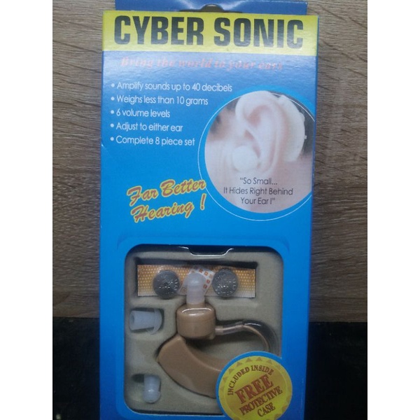 Cyber Sonic Hearing Aid Alat Bantu Dengar mek Cyber Sonic murah