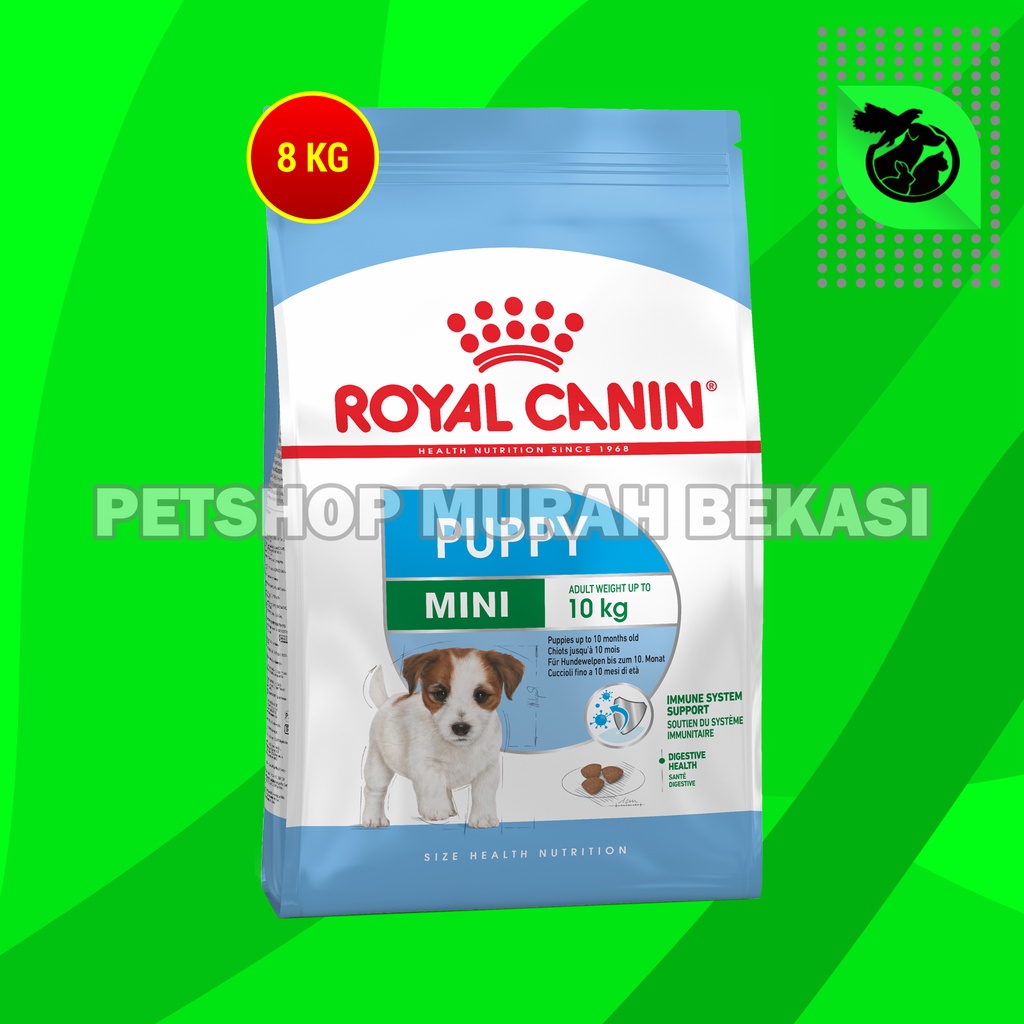 Makanan Anjing Royal Canin Mini Junior 8 Kg Dog Food Mini Puppy 8kg