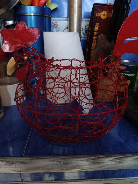 Tempat Telur Ayam Bahan Besi