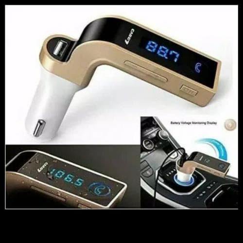 4 in 1 Hands Free LED Bluetooth Car FM Transmitter MP3 Car