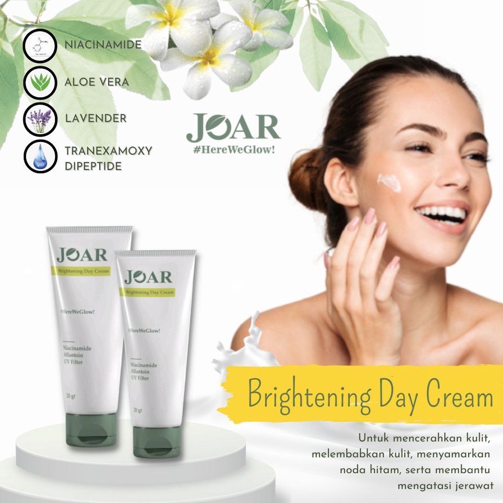 Joar Skincare Brightening Day Cream/BPOM Original (COD)