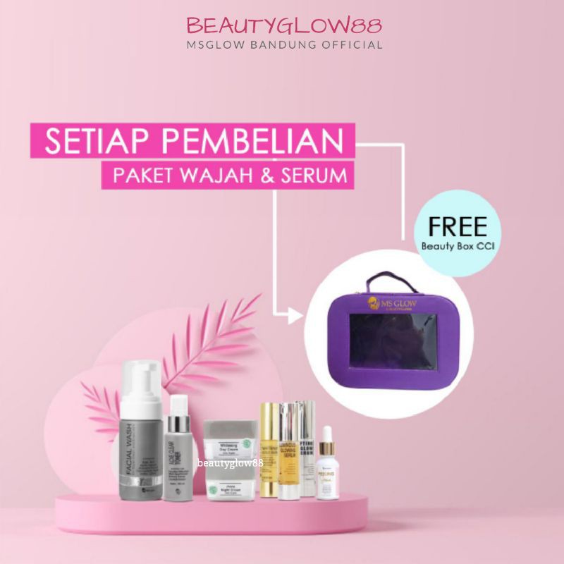 Ms Glow Paket Super Kencang Free Gift Shopee Indonesia