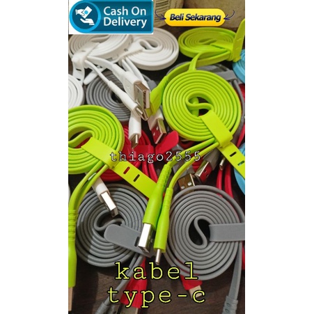 Kabel Casan Type C Kabel Type C Kabel Charger tipe C Kabel Casan tepsi Kabel Data Type C Usb Type C 