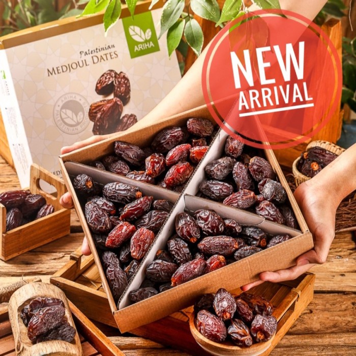 

KURMA MEDJOUL MEDIUM @2 KG ARIHA ASLI PALESTINA ( MEDJOL MEDJOOL )