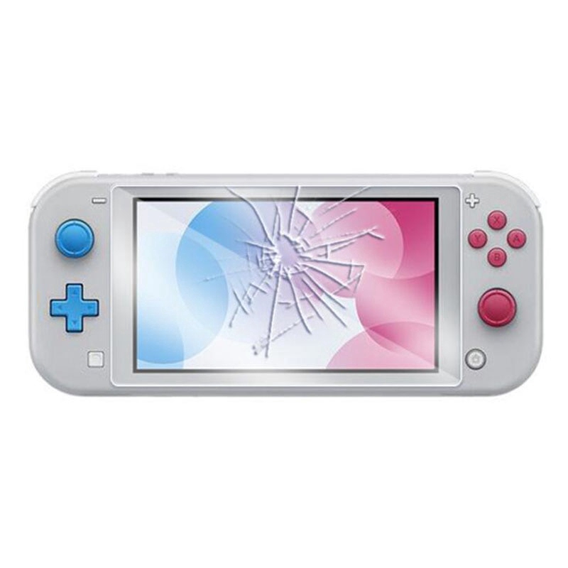 2pcs Pelindung Layar Tempered Glass Transparan Untuk Konsol Nintendo Switch Lite NS Mini