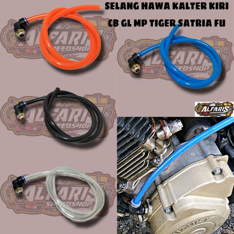 SELANG HAWA KALTER KIRI CB GL MP TIGER SATRIA FU MANISAN SELANG HAWA MESIN KALTER MAGNET CB GL MEGAPRO TIGER SATRIA FU