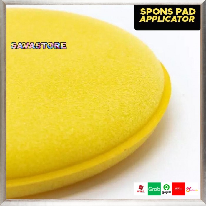 BUSA POLES WAX APPLICATOR PAD SPONGE TEBAL BERKUALITAS PREMIUM QUALITY