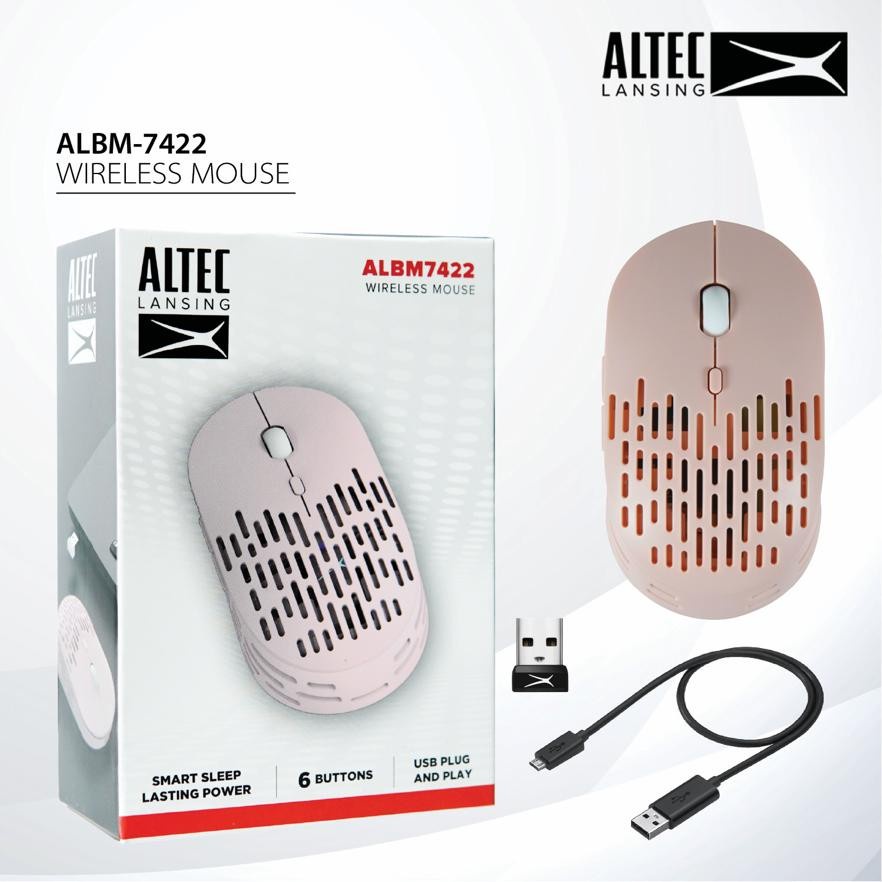 Mouse Wireless Altec Lansing ALBM-7422 Peach | Altec ALBM7422 Peach